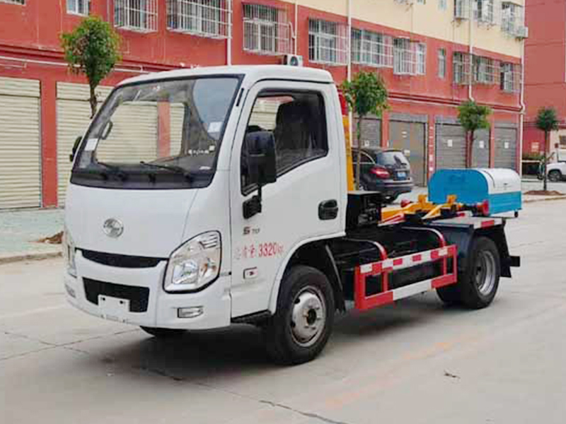 國(guó)六3方 藍(lán)牌躍進(jìn) 勾臂垃圾車