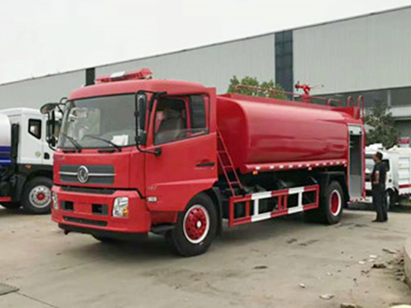 東風天錦10噸消防灑水車